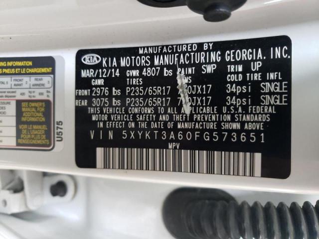 2015 KIA SORENTO LX 5XYKT3A60FG573651