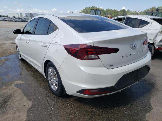 2019 HYUNDAI ELANTRA SE 5NPD74LF2KH429778