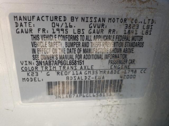 Фото: 3N1AB7AP6GL658151 - 10