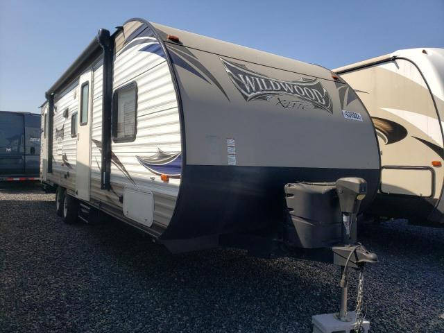 Wildwood Travel Trailer salvage cars for sale: 2016 Wildwood Travel Trailer