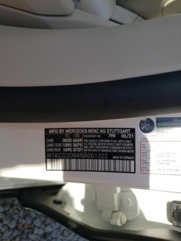 2022 MERCEDES-BENZ EQS 450 W1KCG2DB4NA001322