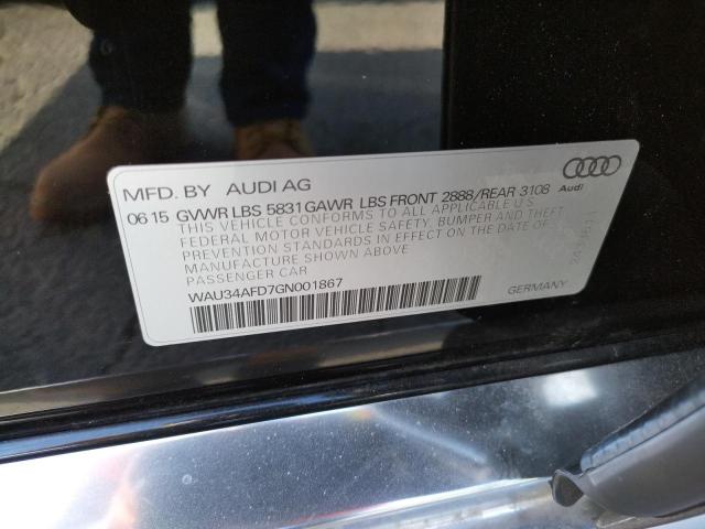 2016 AUDI A8 L QUATT WAU34AFD7GN001867