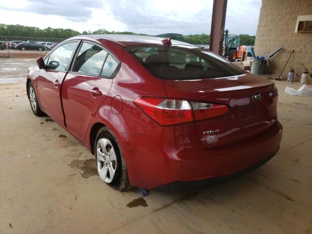 2016 KIA FORTE LX KNAFK4A6XG5495512