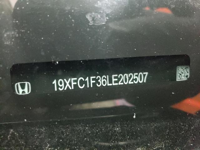 2020 HONDA CIVIC EX 19XFC1F36LE202507