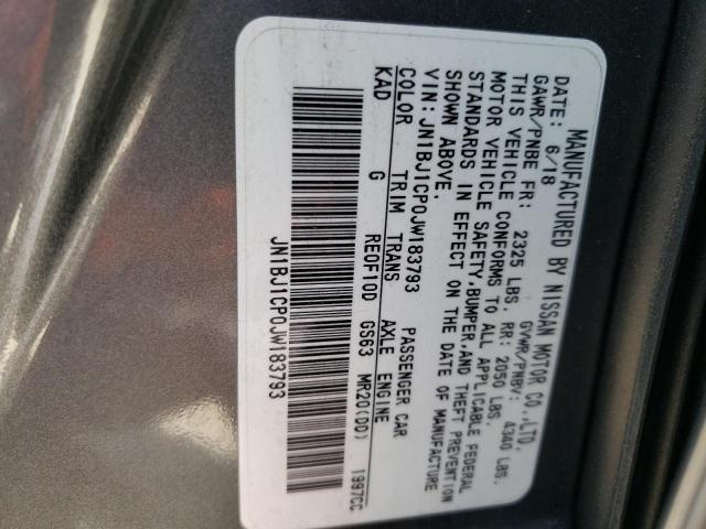 2018 NISSAN ROGUE SPOR JN1BJ1CP0JW183793