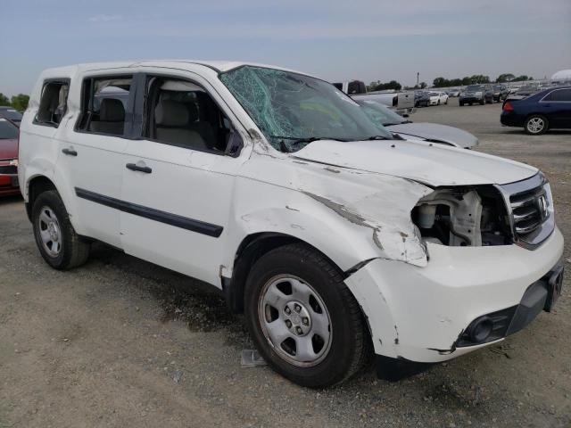 Salvage cars for sale from Copart Antelope, CA: 2013 Honda Pilot LX