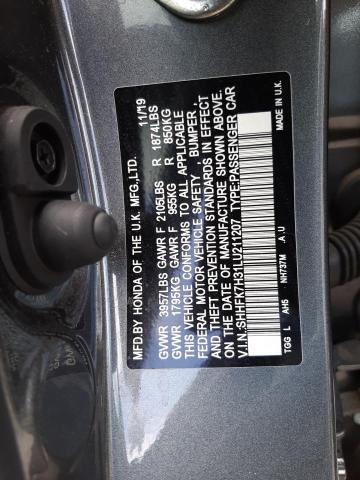 2020 HONDA CIVIC LX SHHFK7H31LU211207