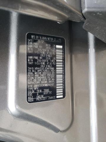 2021 NISSAN ROGUE SL JN8AT3CB0MW242157