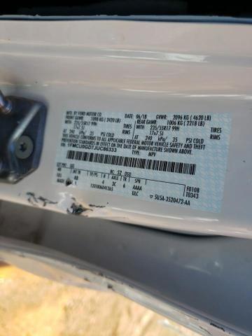 2018 FORD ESCAPE SE 1FMCU0GD7JUC86333