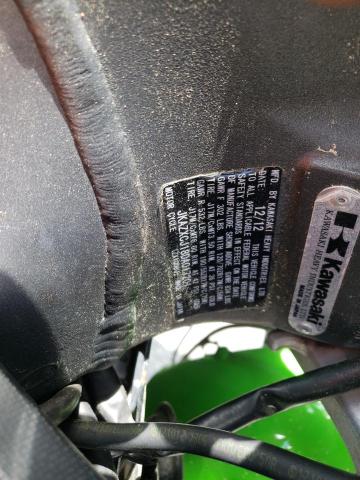 2013 KAWASAKI ZX1000 J JKAZXCJ18DA017201