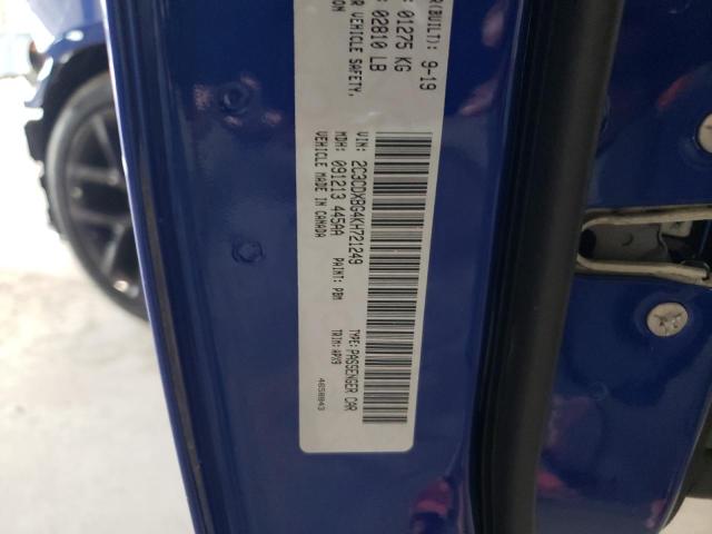 2019 DODGE CHARGER SX 2C3CDXBG4KH721249