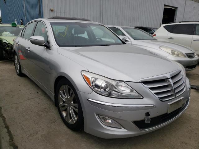Salvage cars for sale from Copart Windsor, NJ: 2013 Hyundai Genesis 3