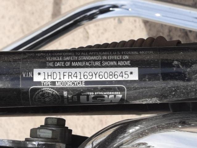 2009 HARLEY-DAVIDSON FLHRC 1HD1FR4169Y608645