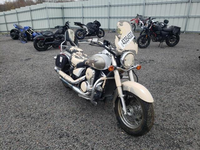 Salvage motorcycles for sale at Assonet, MA auction: 2008 Kawasaki VN900 D