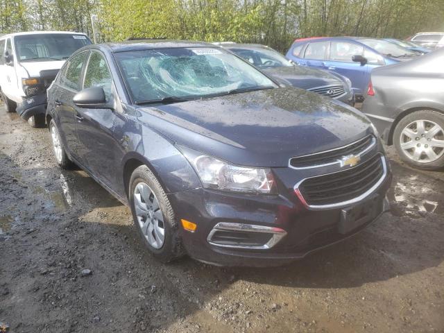 Salvage cars for sale from Copart Arlington, WA: 2015 Chevrolet Cruze LS