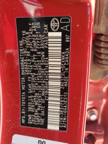 2017 TOYOTA COROLLA L 2T1BURHE4HC814624