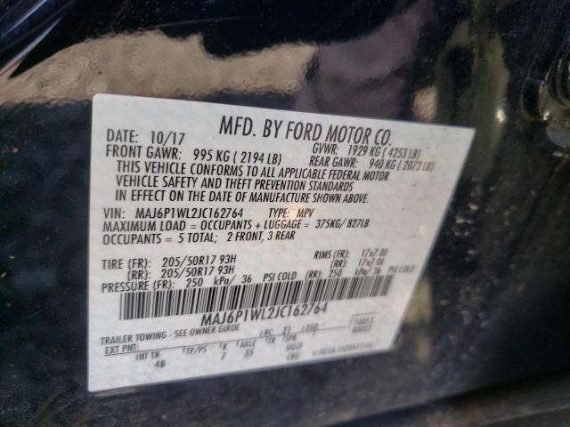 2018 FORD ECOSPORT T MAJ6P1WL2JC162764