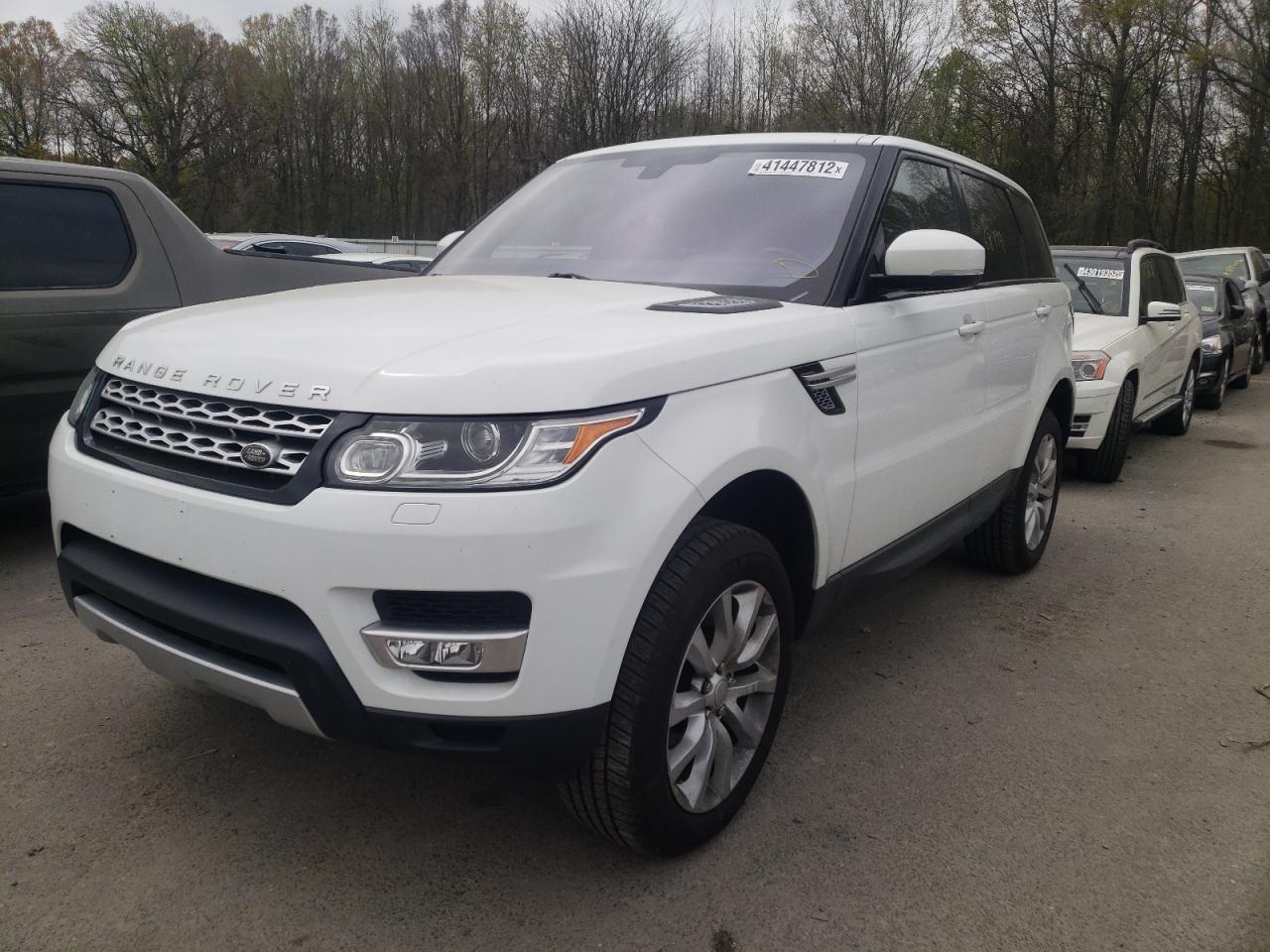 2016 Land Rover Range Rover Sport Hse VIN: SALWR2VF0GA554337 Lot: 41447812