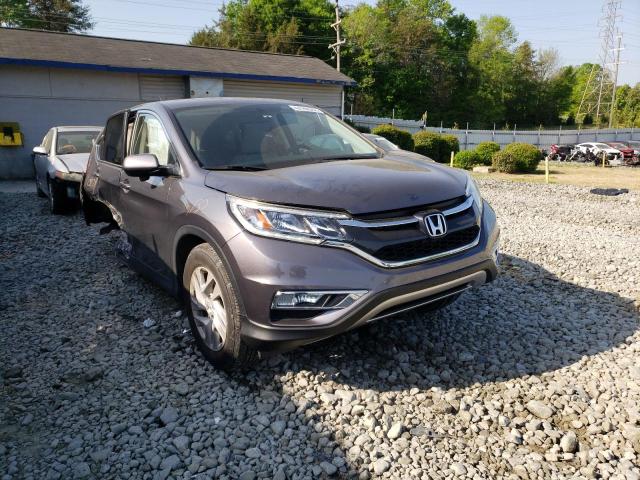 Salvage cars for sale from Copart Mebane, NC: 2016 Honda CR-V EX