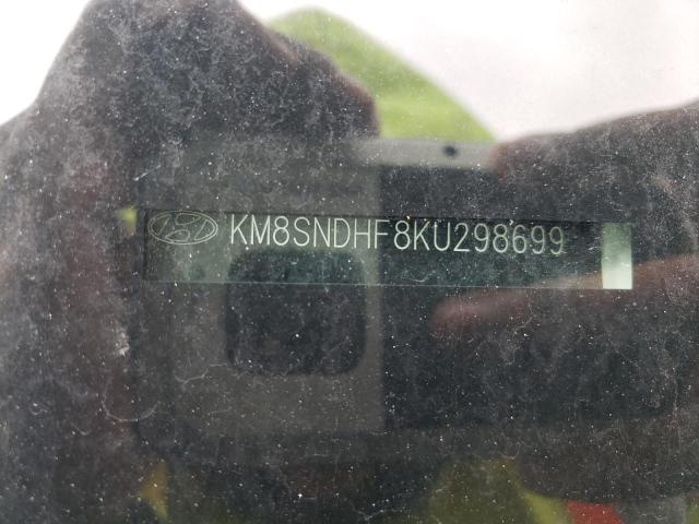 2019 HYUNDAI SANTA FE X KM8SNDHF8KU298699