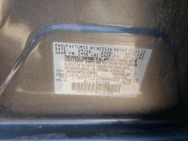 2017 NISSAN SENTRA S 3N1AB7APXHL636025