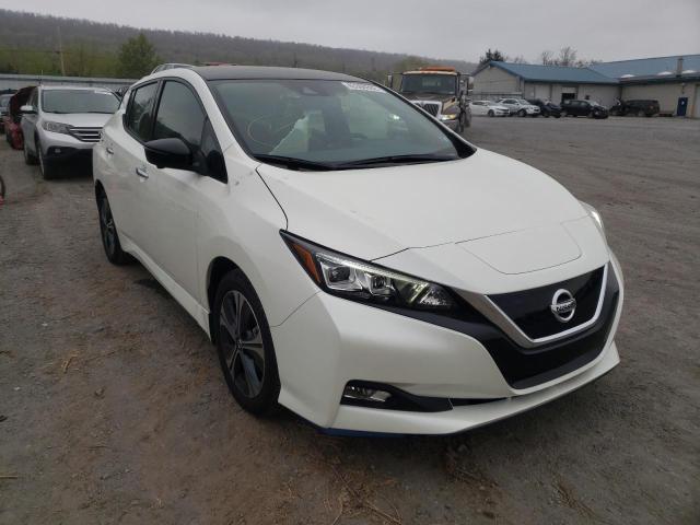 2021 Nissan Leaf sl pl SL PLUS WHITE Lot 43366392 Vin 1N4BZ1DV7MC556164