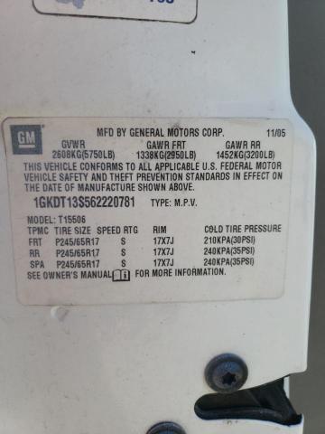 1GKDT13S562220781 GMC Envoy