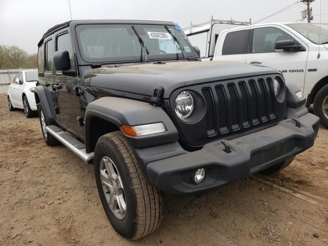 Salvage cars for sale from Copart Hillsborough, NJ: 2021 Jeep Wrangler U