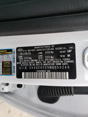 2021 KIA K5 LX 5XXG24J25MG050249