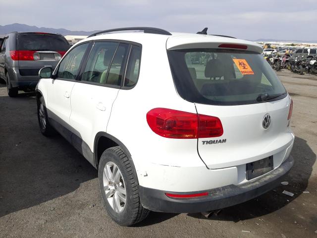 2017 VOLKSWAGEN TIGUAN S WVGBV7AX6HK023373