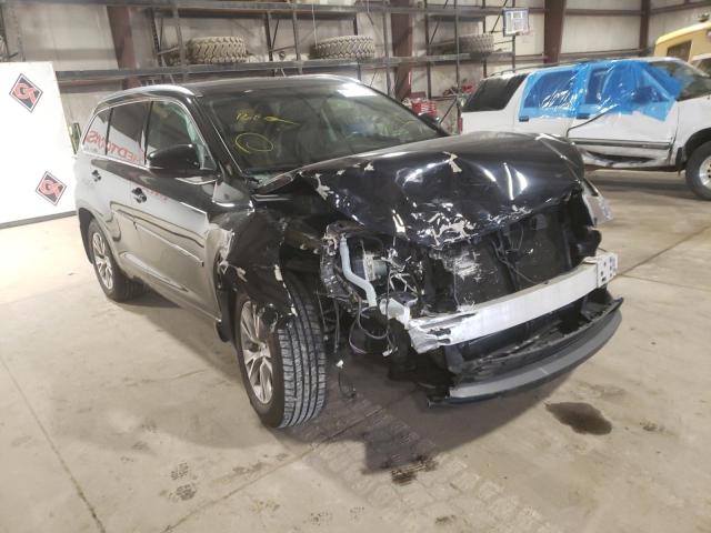 Salvage cars for sale from Copart Eldridge, IA: 2015 Toyota Highlander