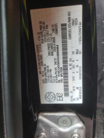 2017 FORD ESCAPE SE 1FMCU0G9XHUB69464