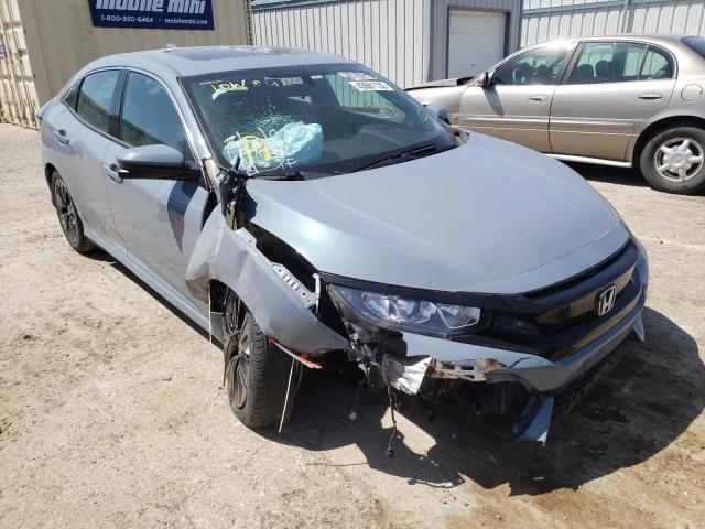 Salvage cars for sale from Copart Wichita, KS: 2018 Honda Civic EX