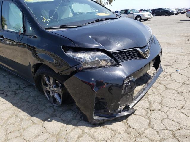 2019 TOYOTA SIENNA SE 5TDXZ3DC7KS966310