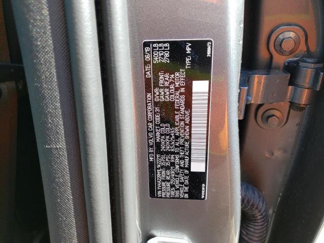 2020 VOLVO XC60 T6 R- YV4A22RM1L1422211
