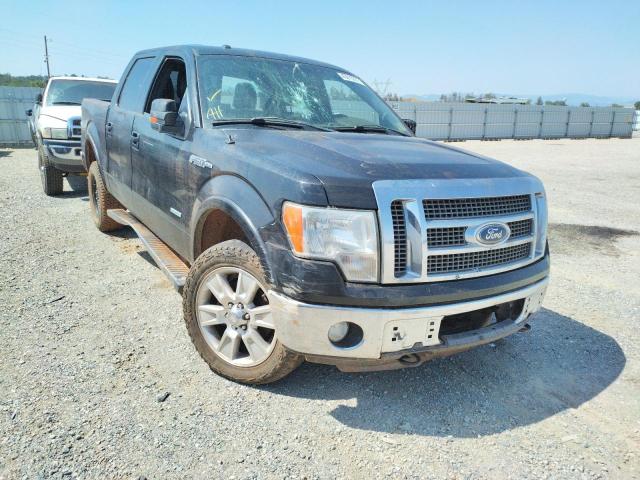 Salvage cars for sale from Copart Anderson, CA: 2012 Ford F150 Super