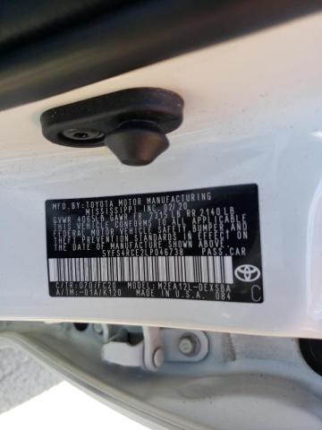 2020 TOYOTA COROLLA SE 5YFS4RCE2LP046738