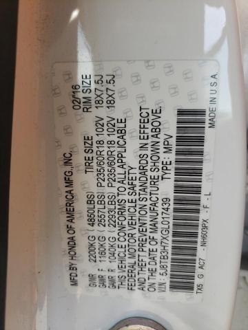 2016 ACURA RDX ADVANC 5J8TB3H7XGL017439