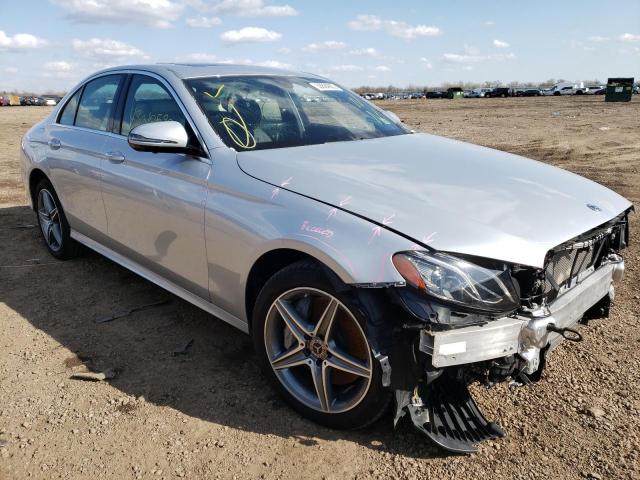 2019 Mercedes-benz E 300 4matic Silver vin: WDDZF4KB2KA657252