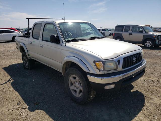 Salvage cars for sale from Copart San Diego, CA: 2003 Toyota Tacoma DOU
