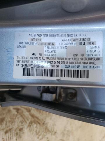 2018 MAZDA 3 TOURING 3MZBN1V30JM199288