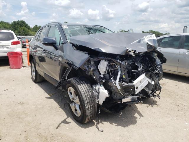 Salvage cars for sale at Riverview, FL auction: 2021 Toyota Rav4 XLE