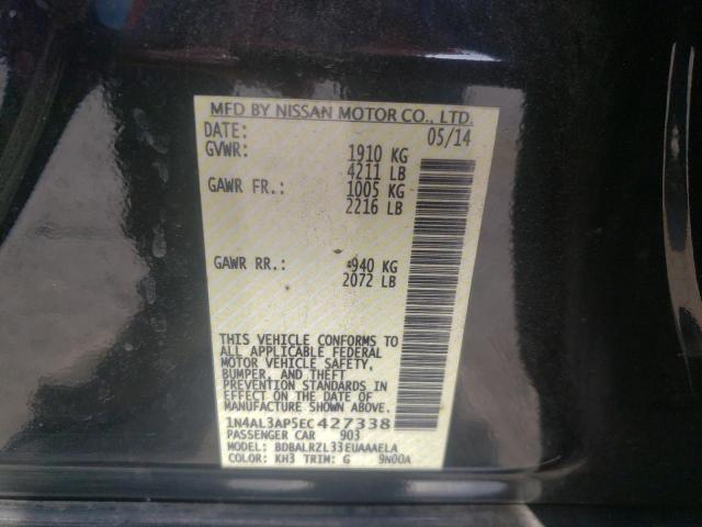 Фото: 1N4AL3AP5EC427338 - 10