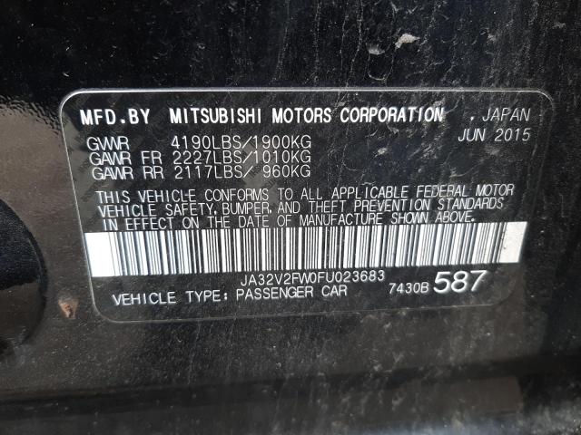 2015 MITSUBISHI LANCER SE JA32V2FW0FU023683