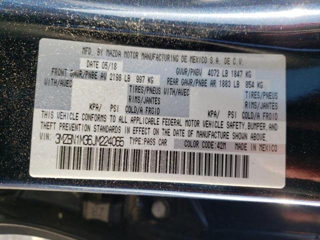 2018 MAZDA 3 GRAND TO 3MZBN1M36JM224065