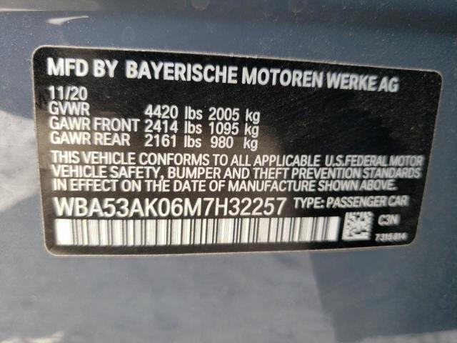 2021 BMW 228I WBA53AK06M7H32257