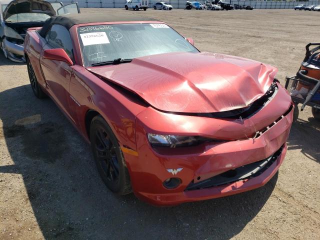 Salvage cars for sale from Copart Newton, AL: 2015 Chevrolet Camaro LT