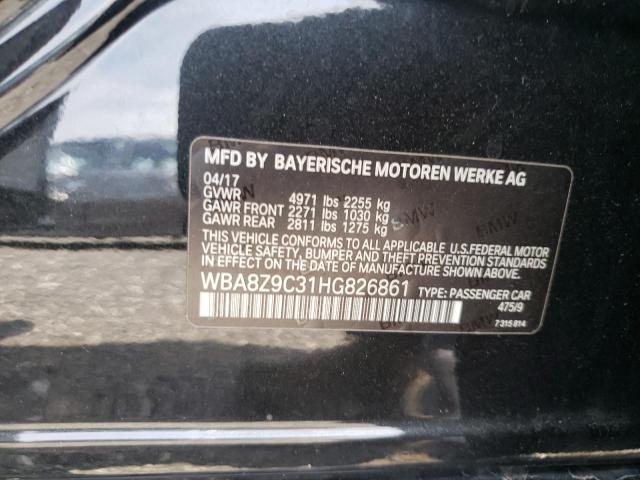 2017 BMW 330 XIGT WBA8Z9C31HG826861