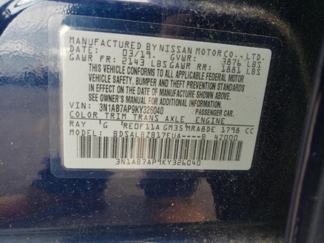 Фото: 3N1AB7AP9KY326040 - 10