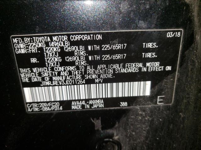 2018 TOYOTA RAV 4 JTMRJREV3JD211264